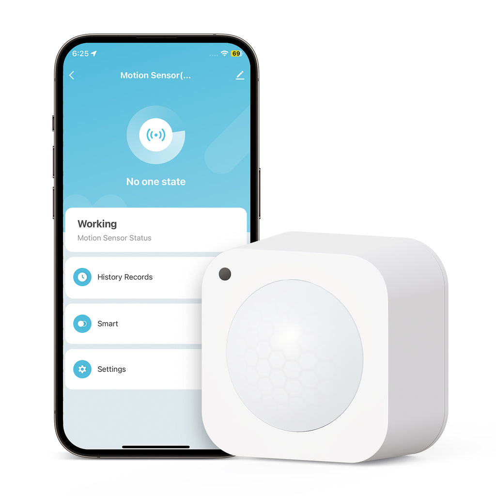 TREATLIFE PIR WiFi Motion Sensor Works with Alexa Google Home, No hub Required